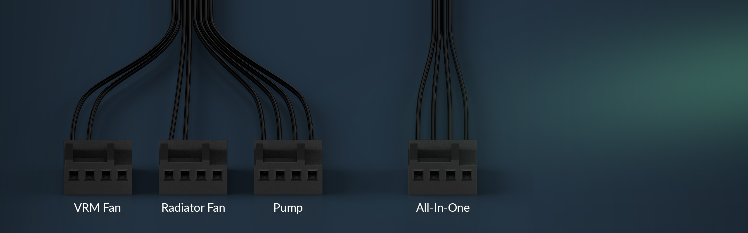 Liquid Freezer III Pro Anschluesse Black desktop en